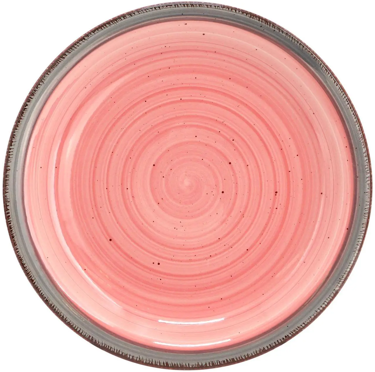 Alt view image 4 of 7 - Gibson Home Holcomb 12 Piece Ceramic Dinnerware Set in Pink