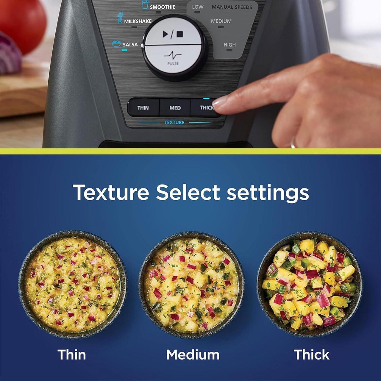 Alt view image 3 of 7 - Oster Texture Select Pro Series 1200 Watt Blender and Food Processor