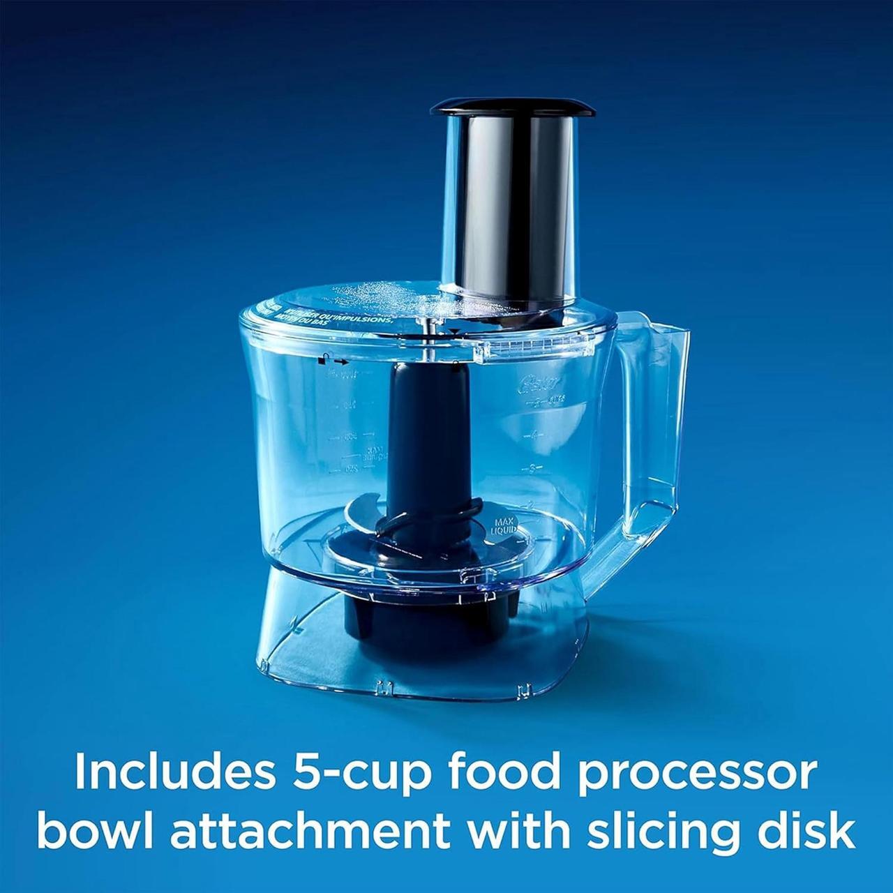 Alt view image 5 of 7 - Oster Texture Select Pro Series 1200 Watt Blender and Food Processor