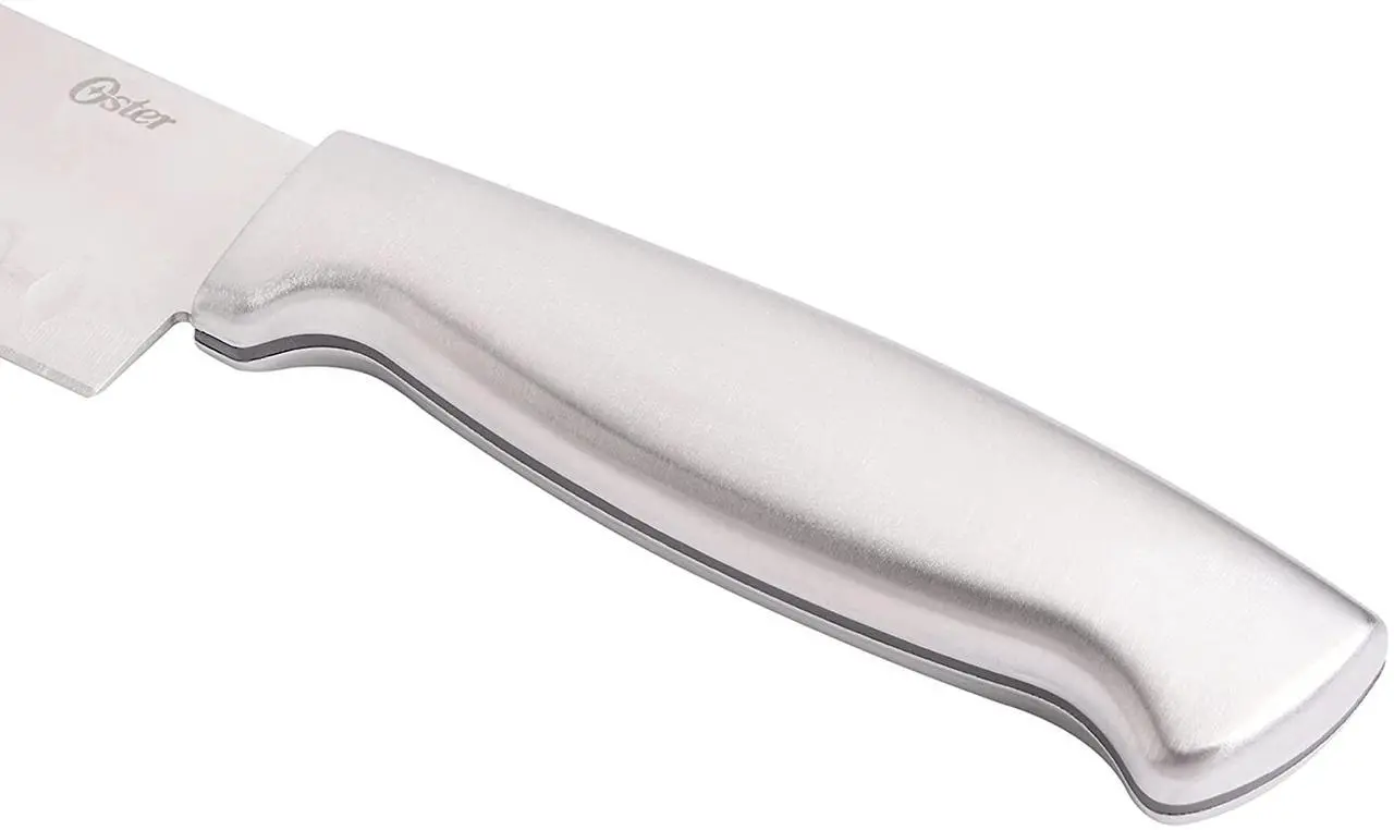 Alt view image 3 of 4 - Oster Baldwyn 6.5 Inch High Carbon Stainless Steel Santoku Knife