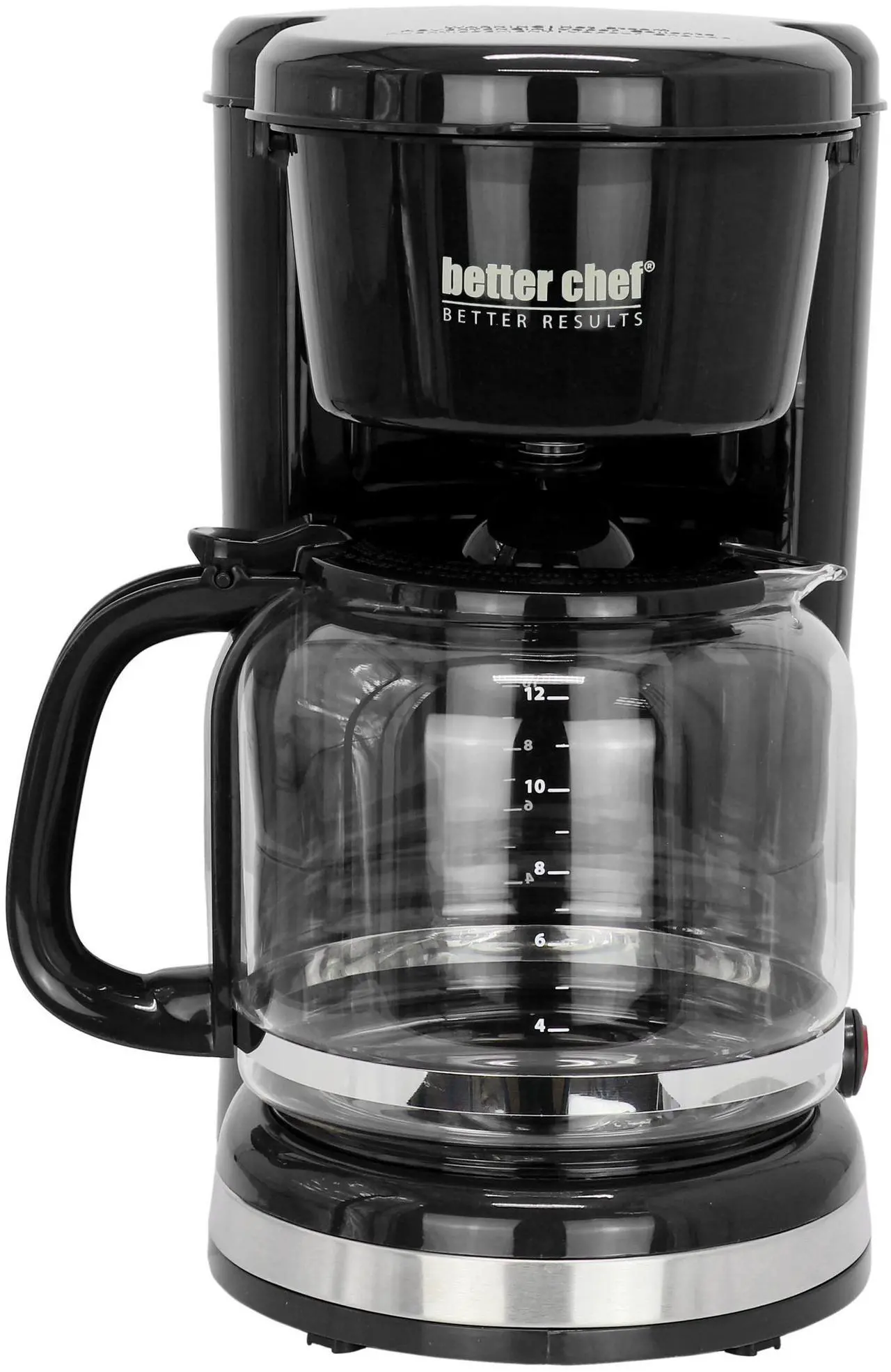 Main image of Better Chef 12 Cup 900 Watt Coffee Maker in Black