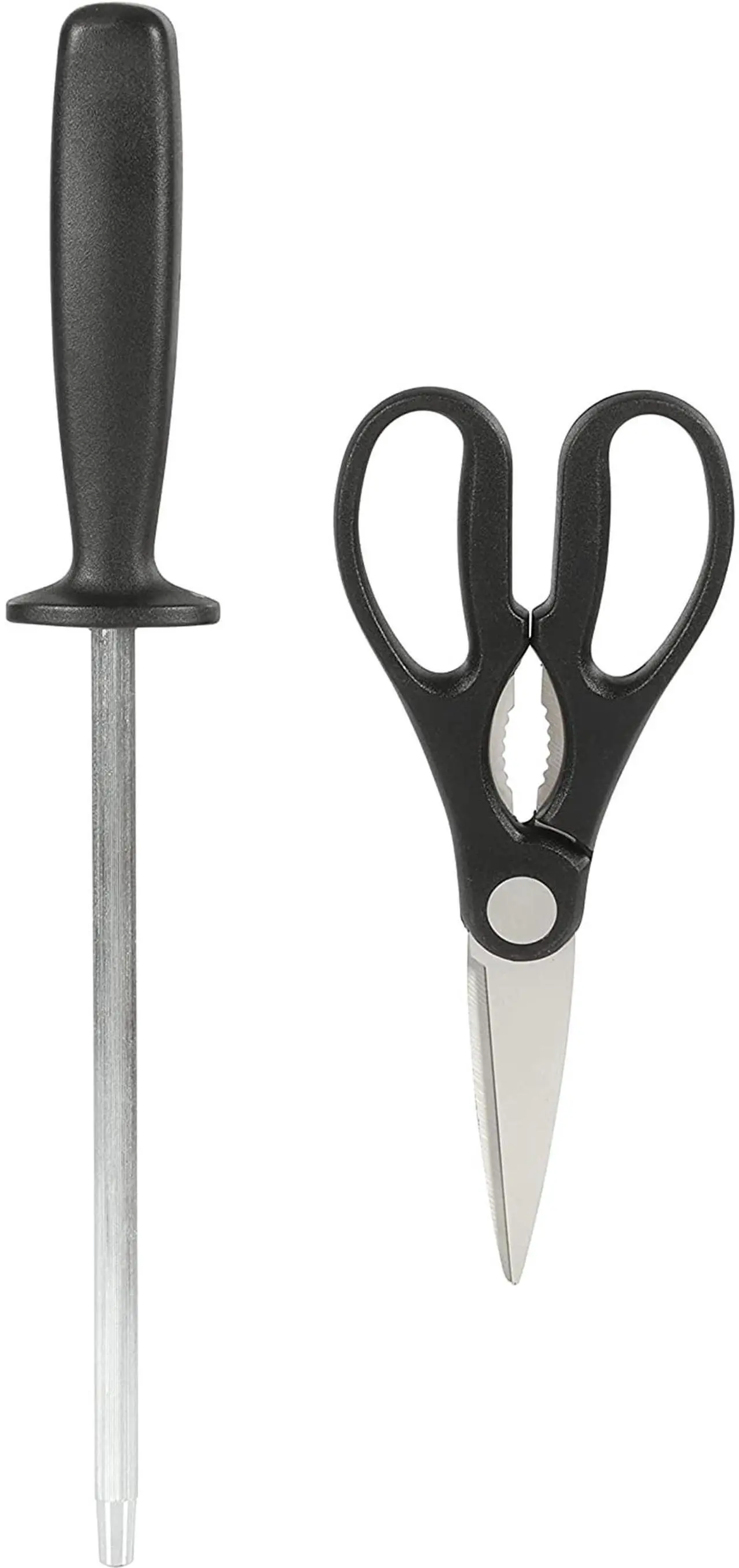 Alt view image 5 of 8 - Oster Langmore 15 Piece Stainless Steel Blade Cutlery Set in Black