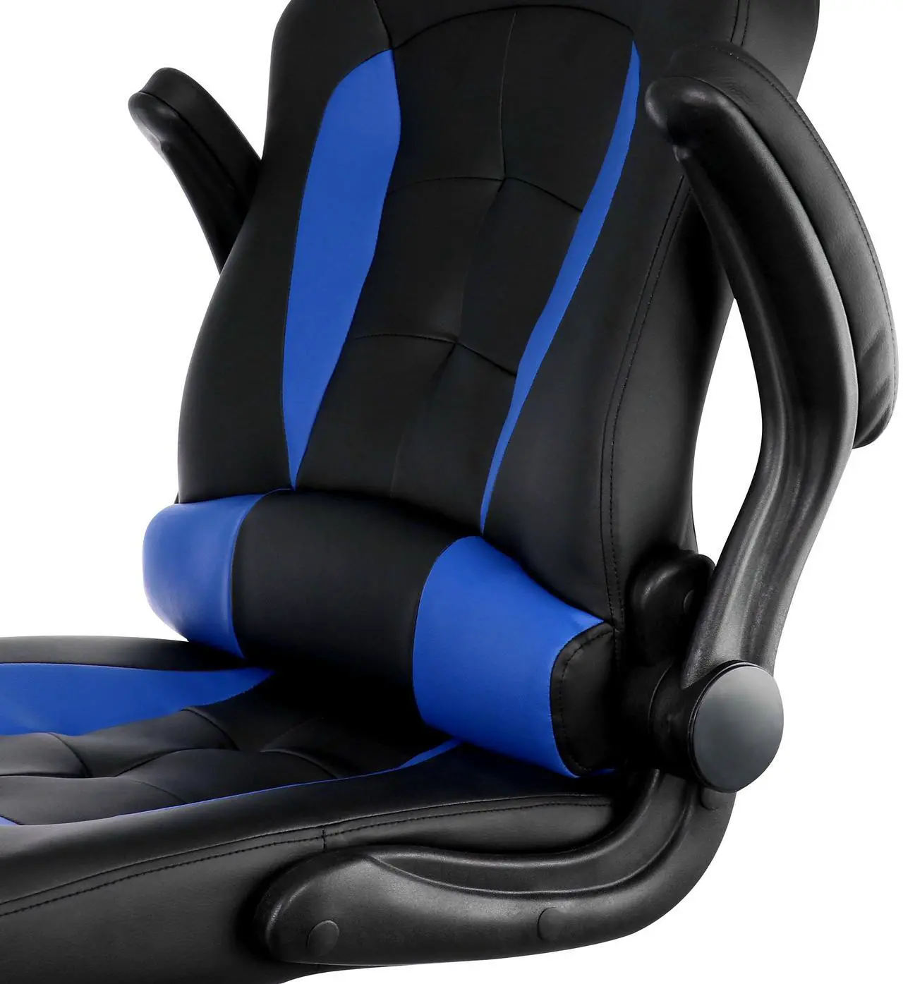 Alt view image 5 of 7 - Elama High Back Adjustable Faux Leather Office Chair in Black