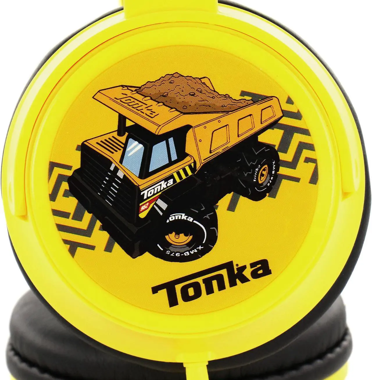 Alt view image 3 of 5 - Sakar Tonka Truck Over The Ear Wired Headphones in Yellow