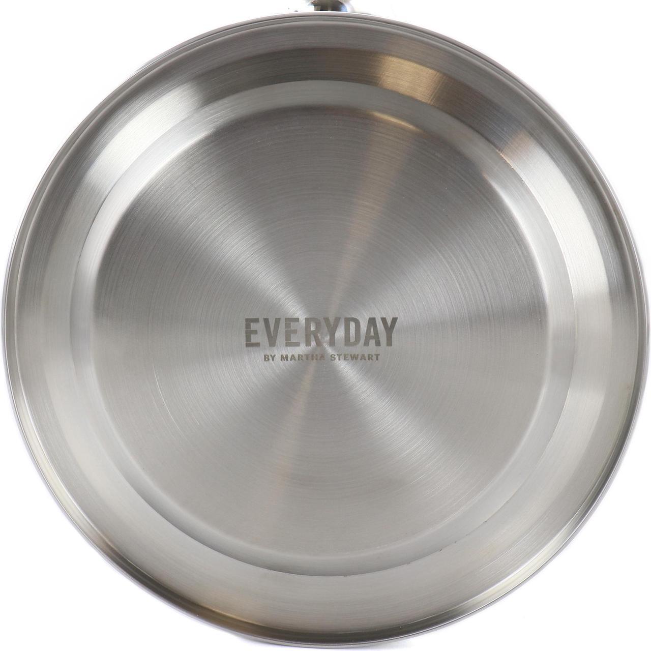 Alt view image 4 of 5 - Martha Stewart Everyday Lily Pond 2.2 Quart Stainless Steel Tea Kettle in Silver