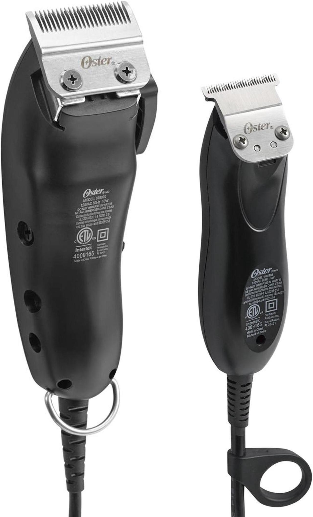 Alt view image 3 of 5 - Oster Professional Craftsman Mag Clipper and Ace Mini Trimmer Combo Kit in Black