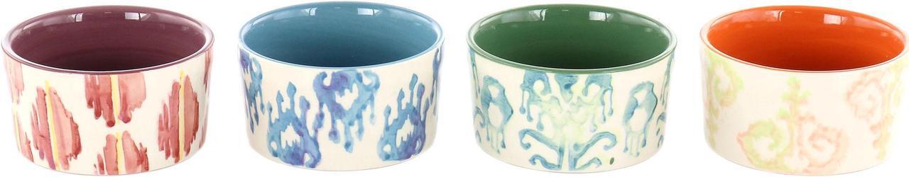 Main image of Spice By Tia Mowry 4 Piece Round 6.5 Ounce Stoneware Ramekin Set