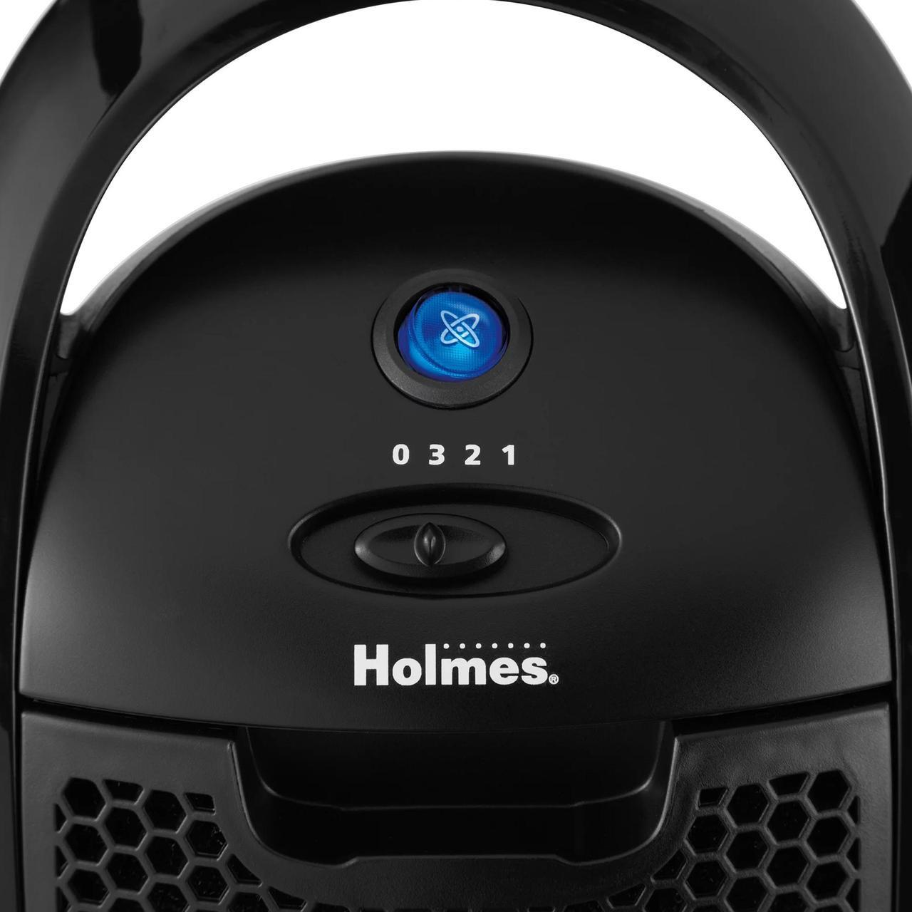 Alt view image 9 of 12 - Bionaire True HEPA 360° Air Purifier for Medium Rooms, Air Filter for Allergens, Pets, and Dust with Quiet Setting and Night Light, 3 Speeds, White