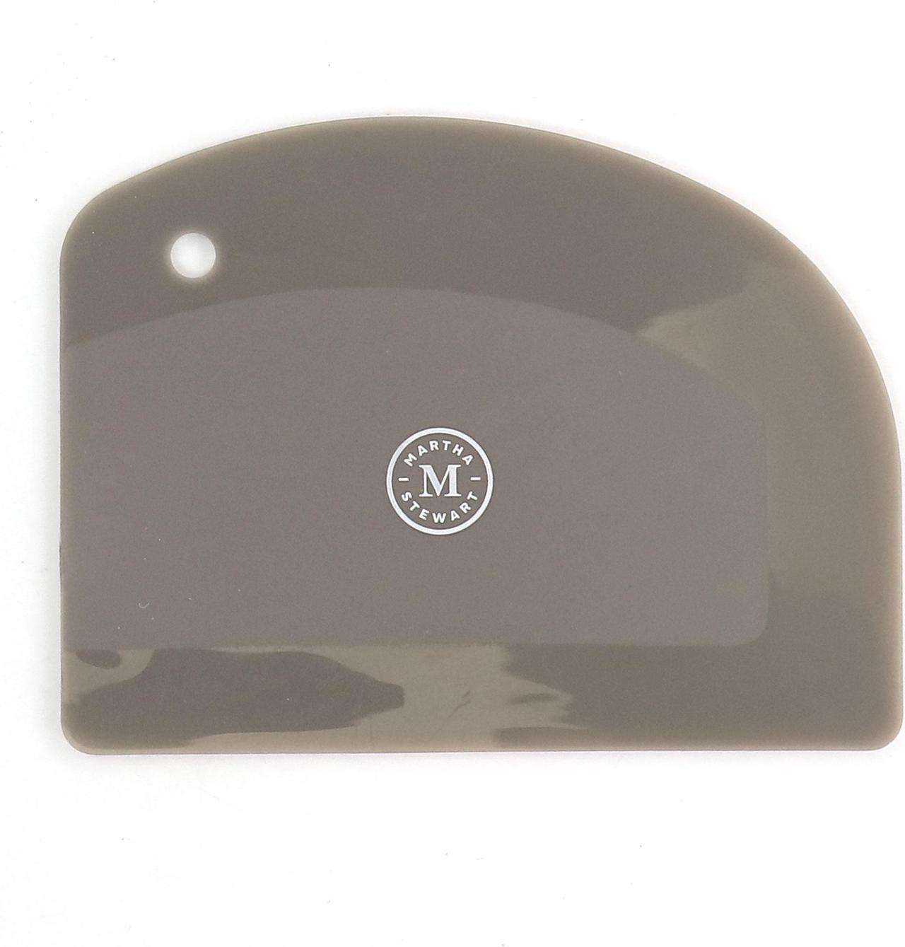 Alt view image 5 of 6 - Martha Stewart Flexible Polymer Scraper Set in Gray