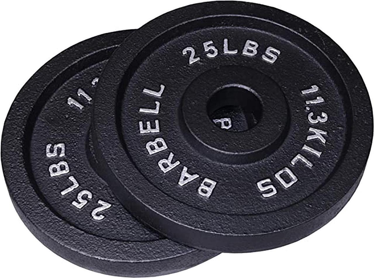 Alt view image 2 of 2 - 25 lb. Olympic Weight Plates (OP-025) by Deltech Fitness