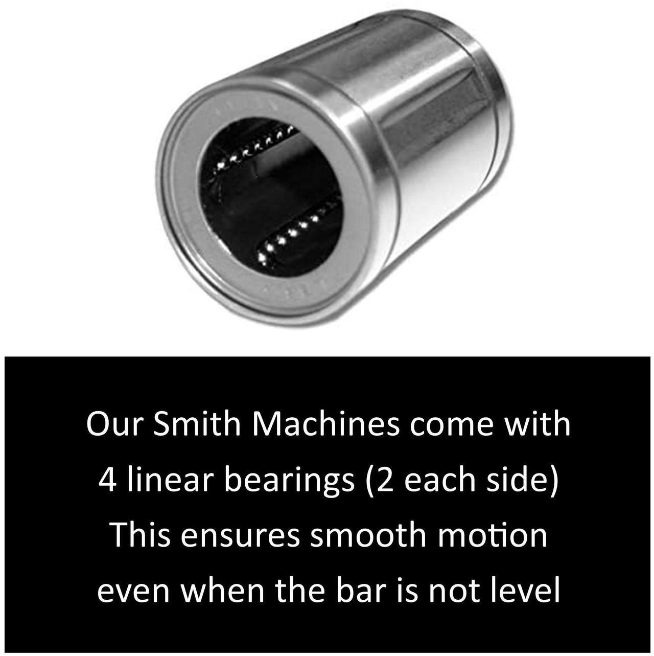 Alt view image 6 of 7 - Deltech Fitness Linear Bearing Smith Machine (DF4900)