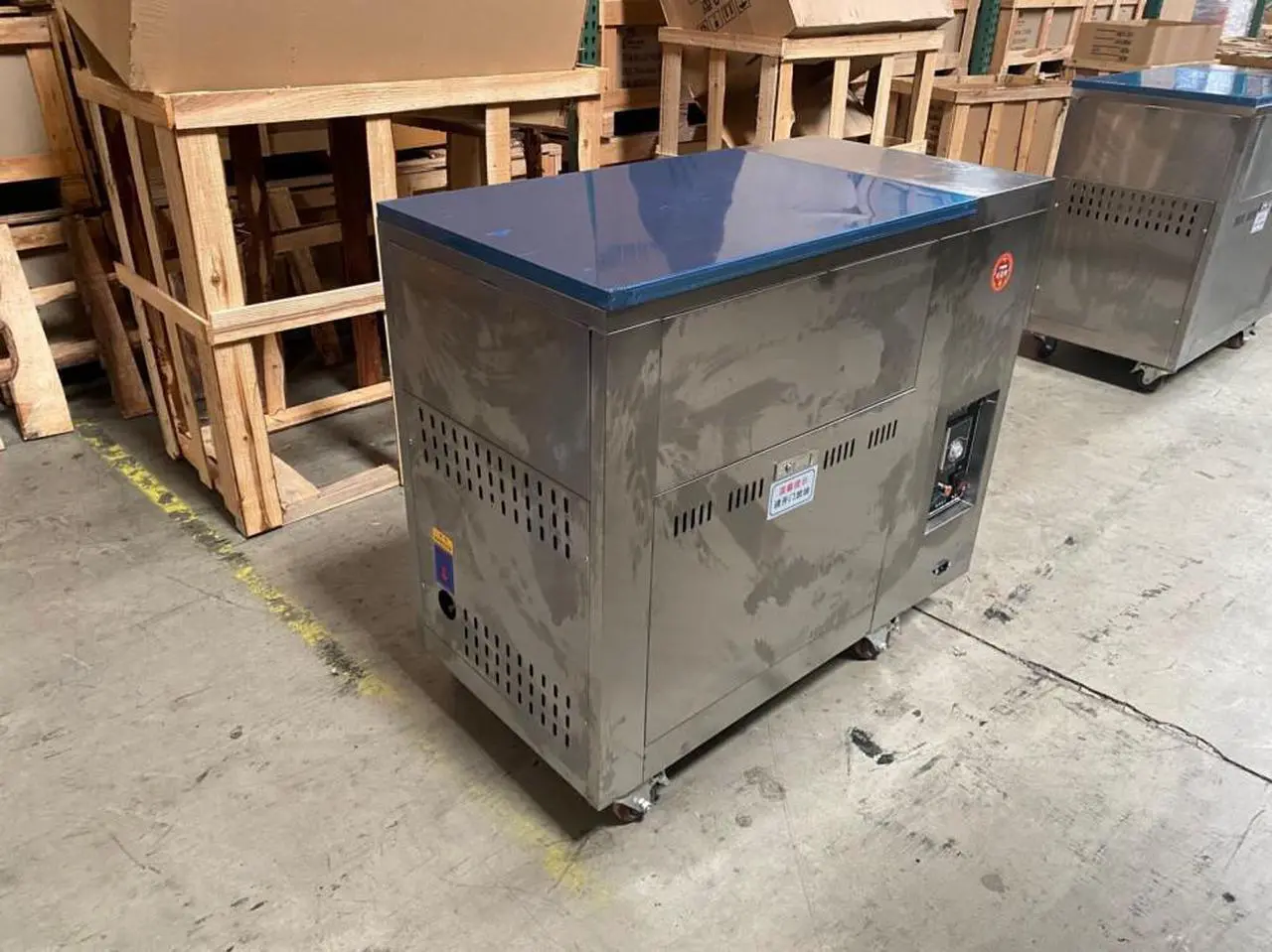 Main image of Commercial Oil Save Half Oil Water Deep Fryer New 75L Oil Saver Deep Fryer Propane Gas Outdoor Save Half Oil Water FY500