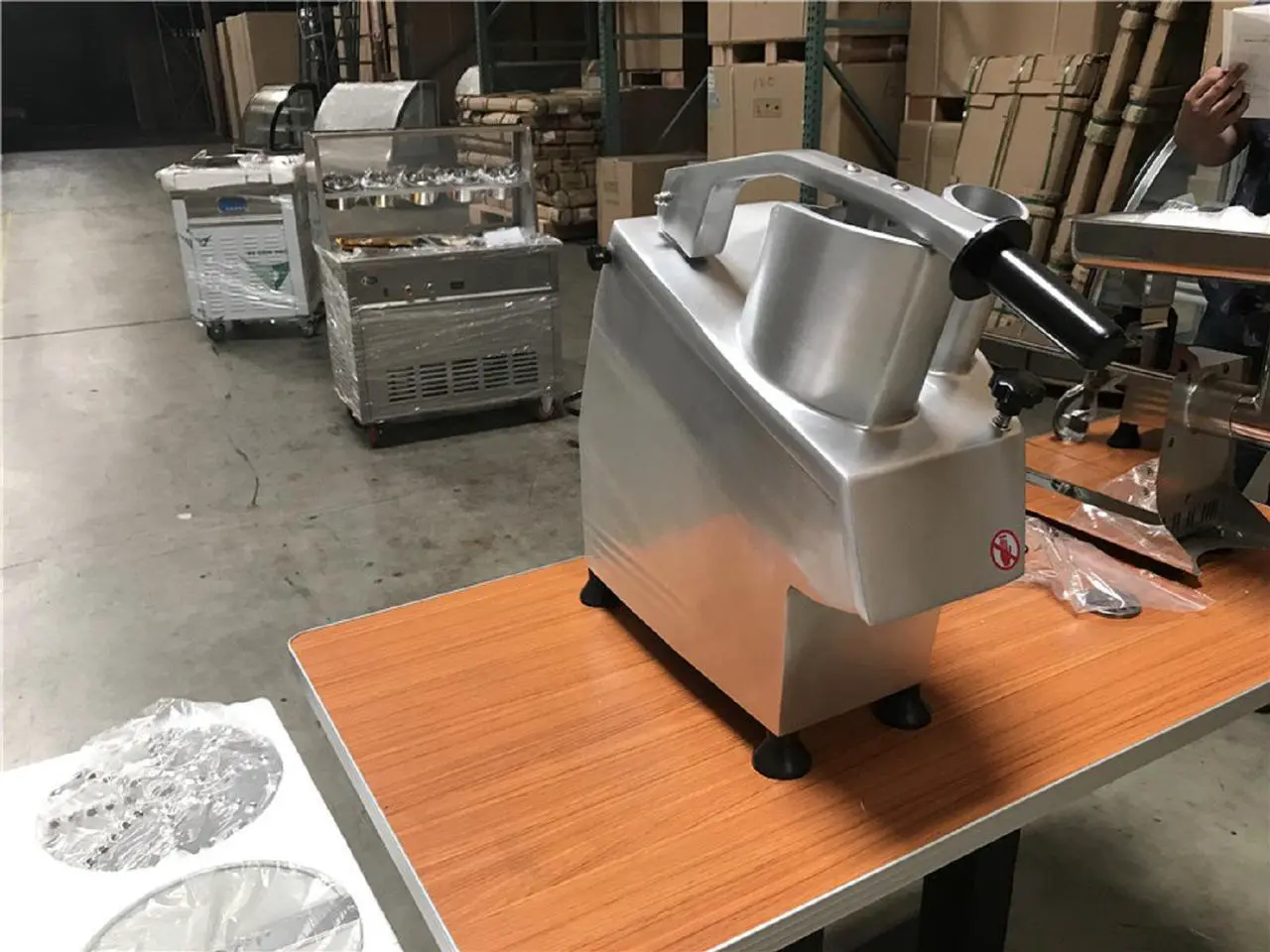 Alt view image 2 of 4 - New Electric Food/Vegetable Processor Cutter NSF HLC-300