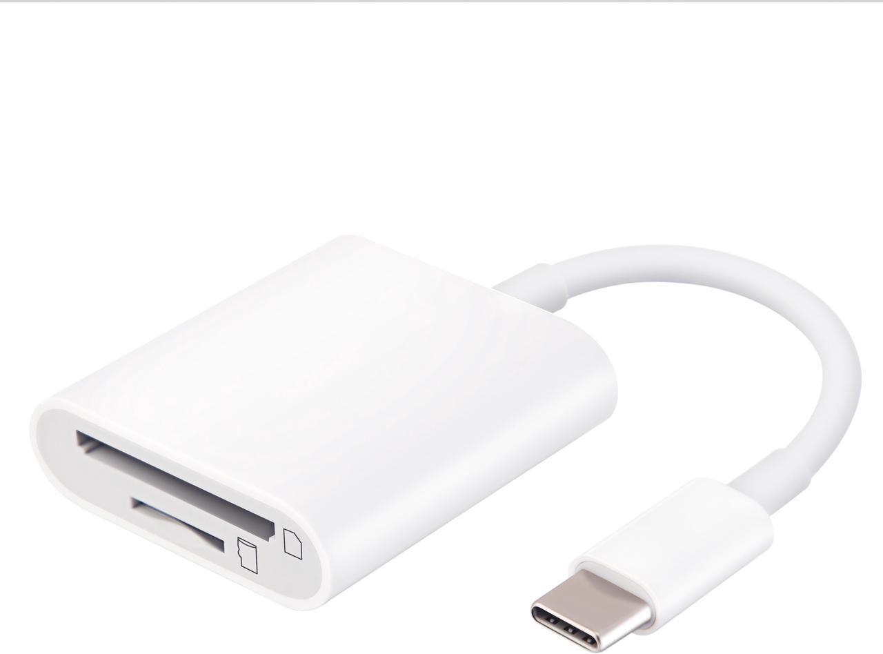Main image of USB C to Micro SD Card Reader Dual Slot Thunderbolt 3.0 to MicroSD TF Flash Memory Card 1TB Capacity Adapter Compatible with Galaxy S21 iMac MacBook Pro/Air M1/iPad Pro 2021 TIANSONG