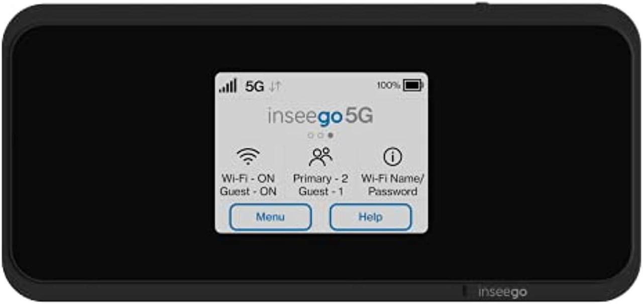 Main image of inseego mifi m2000 5g and 4g lte hotspot t-mobile | all day battery life | wifi 6 technology