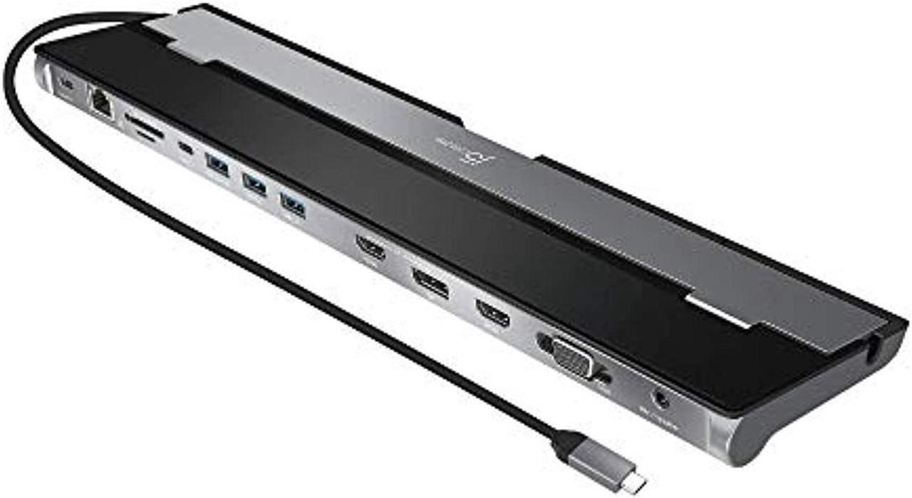 Alt view image 9 of 20 - j5create USB-C™ Triple Display Docking Station