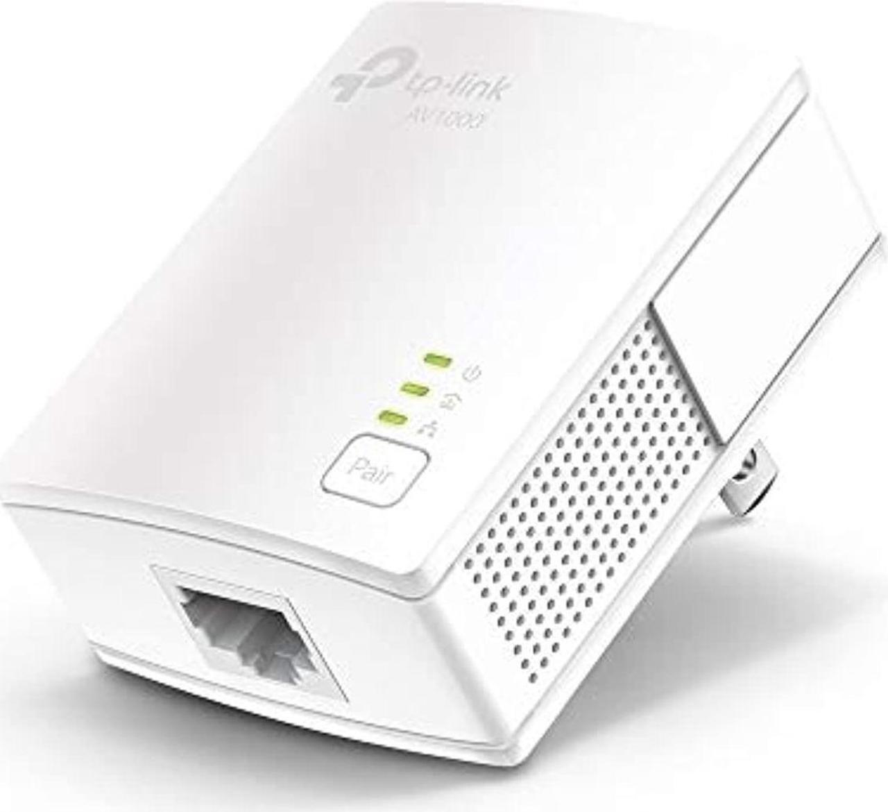Alt view image 7 of 10 - TP-Link AV1000 Powerline Ethernet Adapter(TL-PA7017) - Gigabit Port, Plug&Play, Ethernet Over Power, Nano Size, Ideal for Smart TV, Online Gaming, Wired Connection Only, Add-on Unit