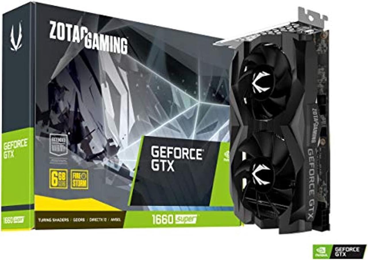 Main image of zotac gaming nvidia geforce gtx 1660 super twin fan super 6gb graphics card