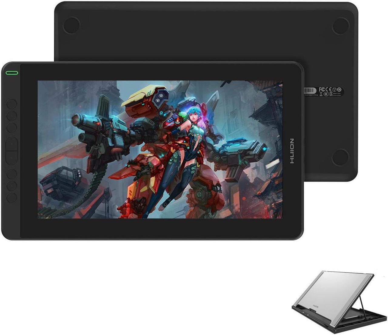 Main image of HUION KAMVAS 13 13.3inch Black Pen Display Graphics Drawing Tablet with Full-Laminated Screen Android Support Battery-Free Sylus Tilt 8 Press Keys with Stand