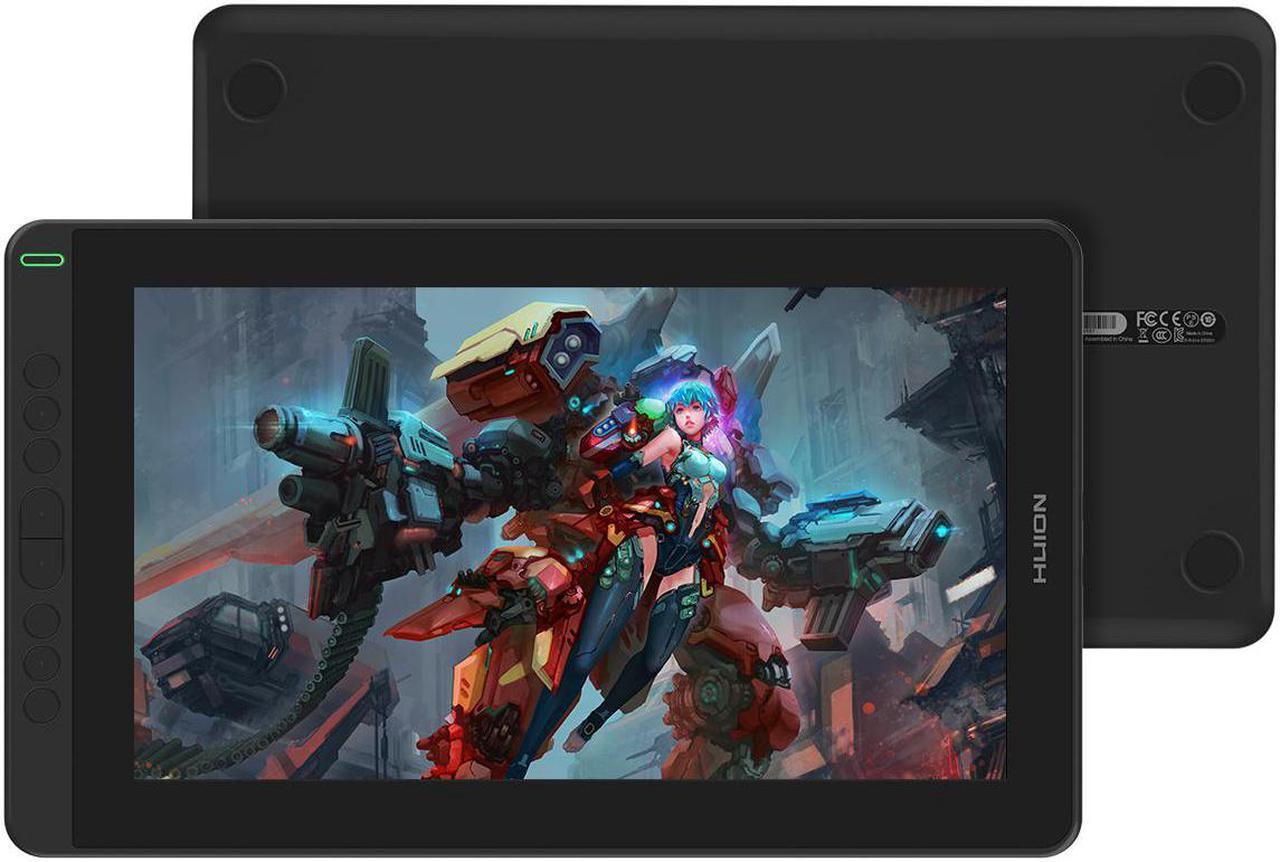 Alt view image 5 of 5 - HUION KAMVAS 13 Drawing Tablet With Full-Laminated Screen 13.3inch Graphics Tablet With Battery-Free Sylus, Tilt,  8 Press Keys, Digital Art Tablet with Adjustable Stand, Work With Mac, PC & Android