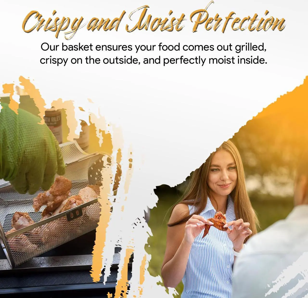 Alt view image 4 of 7 - ROTO-Q 360 Family Bundle (STAINLESS STEEL) | The Ultimate Rotisserie for Healthier Cooking | Portable, Versatile, and Energy-Efficient | Perfect for Convection Ovens, Air Fryers, BBQs, and Fire Pits