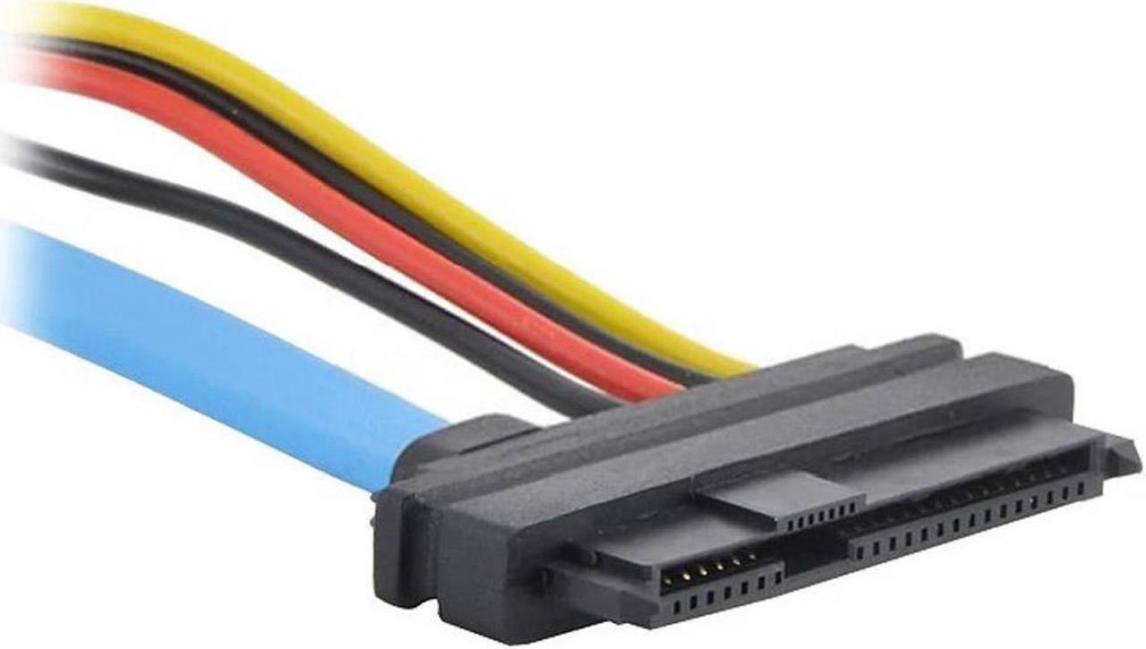 Alt view image 2 of 5 - 2.3ft SFF-8482 SAS to SATA Adapter Cable,SAS Hard Disk Connected to Motherboard SATA Port Adapter Cable w/ 7 inch Molex 4pin Power Cable