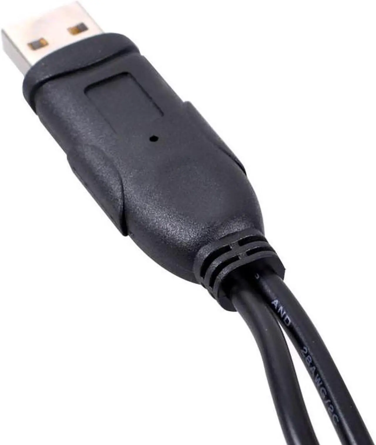 Alt view image 2 of 5 - PS2 USB Adpater,USB Male to PS/2 Female Splitter Mouse Keyboard PS2 Converter Extension Cable,KVM Barcode Scanner PS/2 to USB