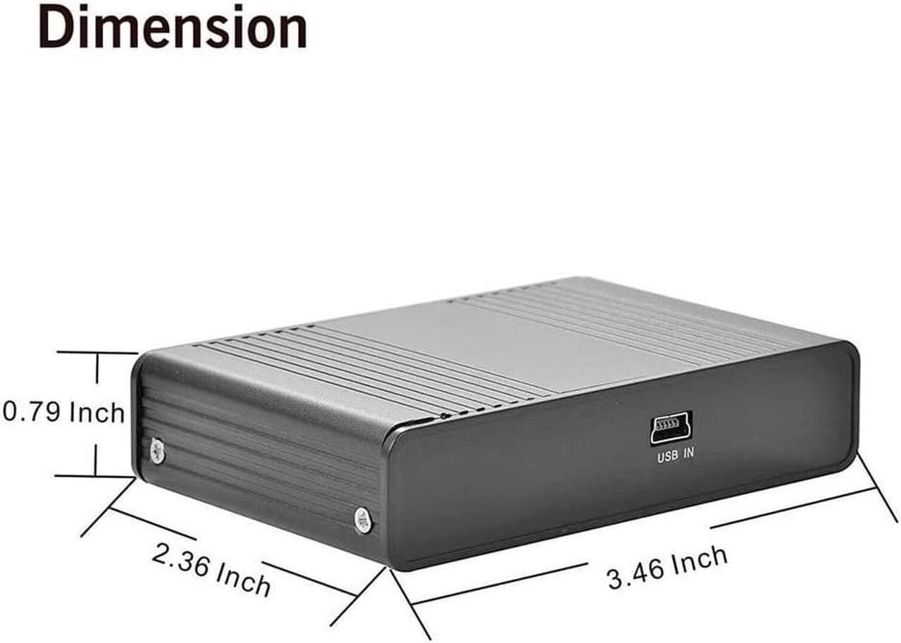 Alt view image 7 of 7 - Sound Card,Optimal 6 Channel External Sound Card USB 2.0 External 5.1 Surround Sound Optical S/PDIF Audio Sound Card Adapter