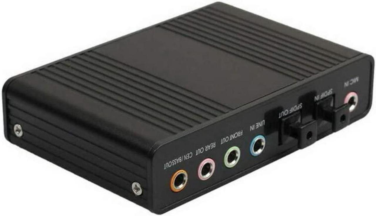 Main image of Sound Card,Optimal 6 Channel External Sound Card USB 2.0 External 5.1 Surround Sound Optical S/PDIF Audio Sound Card Adapter
