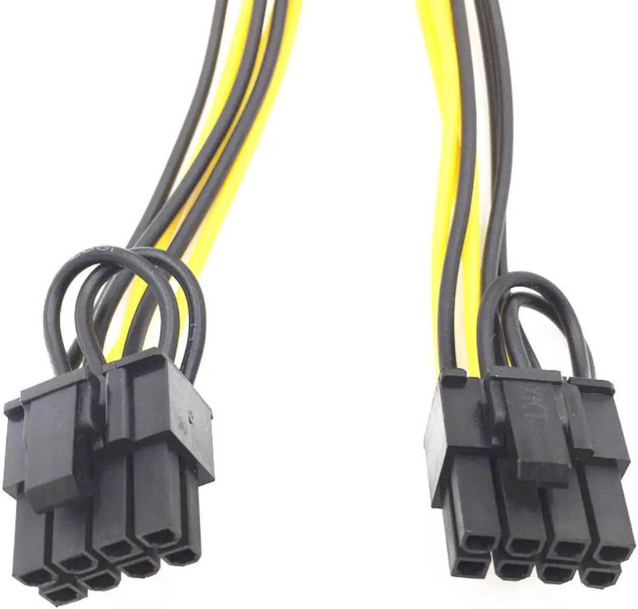 Alt view image 2 of 3 - 5PCS PCI-E 6-pin To Dual 6+2-pin (6-pin/8-pin) Power Splitter Cable Graphics Card PCIE PCI Express 6Pin To Dual 8Pin Power Cable