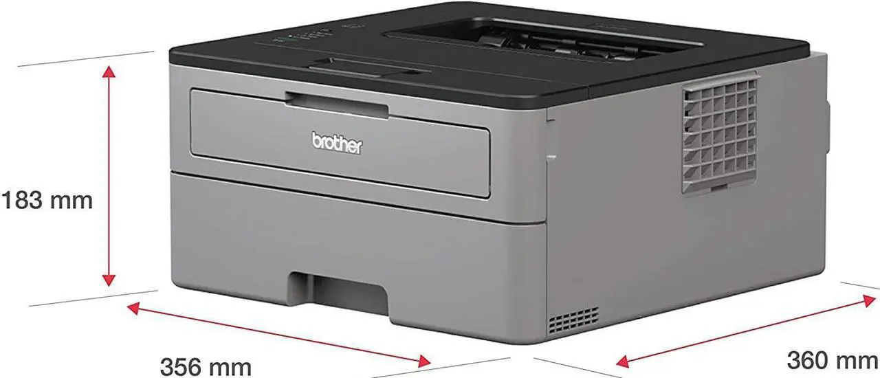 Alt view image 5 of 11 - Brother HL-L2300D Monochrome Laser Printer with Duplex Printing
