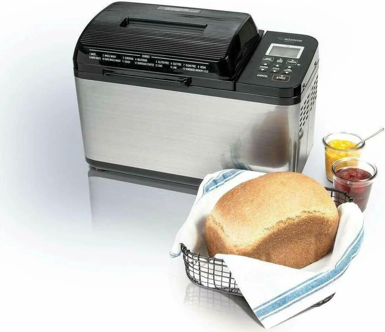 Alt view image 6 of 6 - Zojirushi BB-PDC20BA Home Bakery Virtuoso Plus Breadmaker