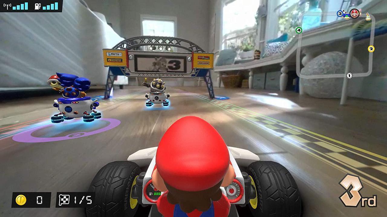 Alt view image 4 of 7 - Mario Kart Live: Home Circuit -Mario Set - Nintendo Switch Mario Set Edition