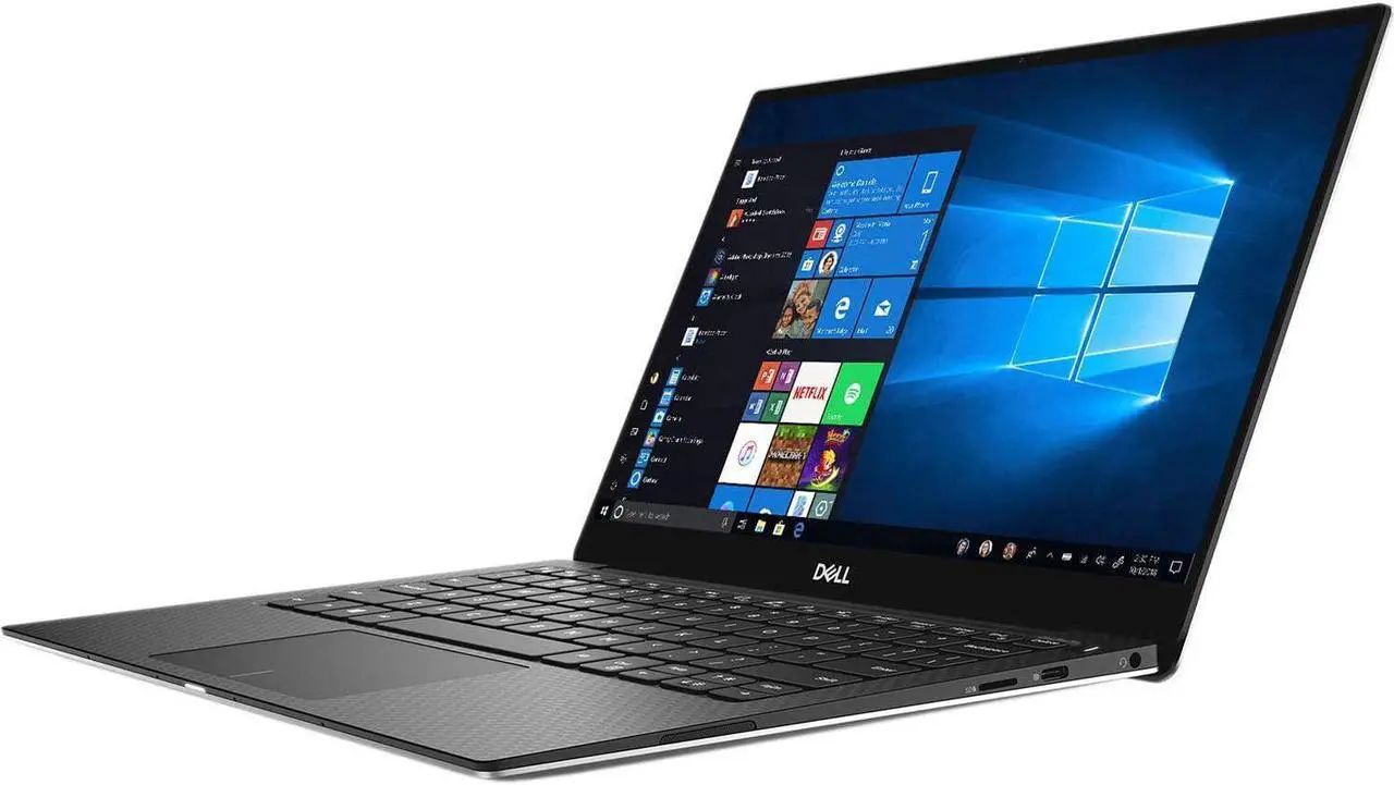 Alt view image 3 of 6 - Flagship Dell XPS 13 7390 Laptop Computer 13.3" FHD Touchscreen 10th Gen Intel Quad-Core i5-10210U (>i7-8550U) 4GB RAM 512GB SSD Fingerprint Backlit Thunderbolt Win 10