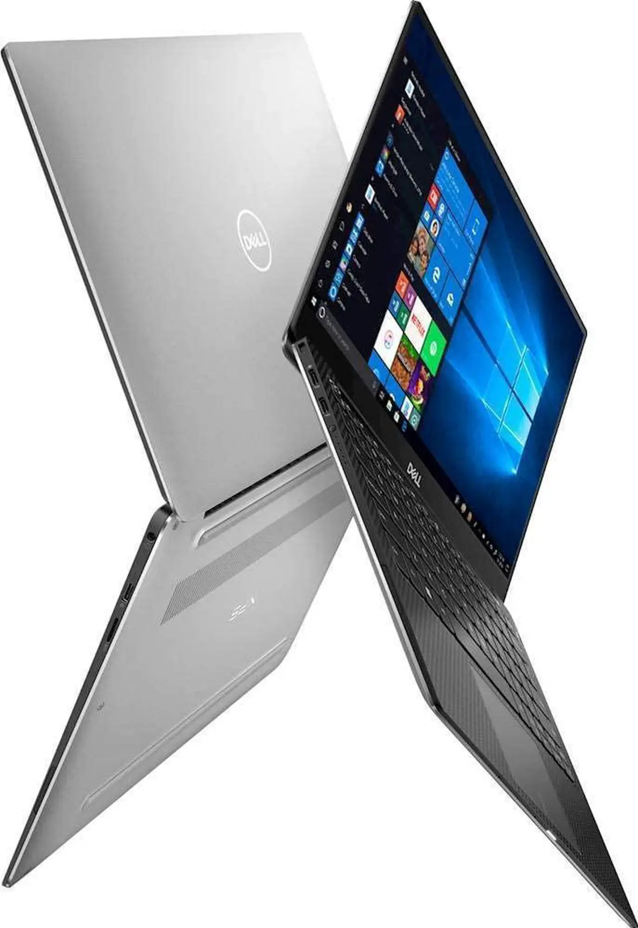 Alt view image 5 of 6 - Flagship Dell XPS 13 7390 Laptop Computer 13.3" FHD Touchscreen 10th Gen Intel Quad-Core i5-10210U (>i7-8550U) 4GB RAM 512GB SSD Fingerprint Backlit Thunderbolt Win 10