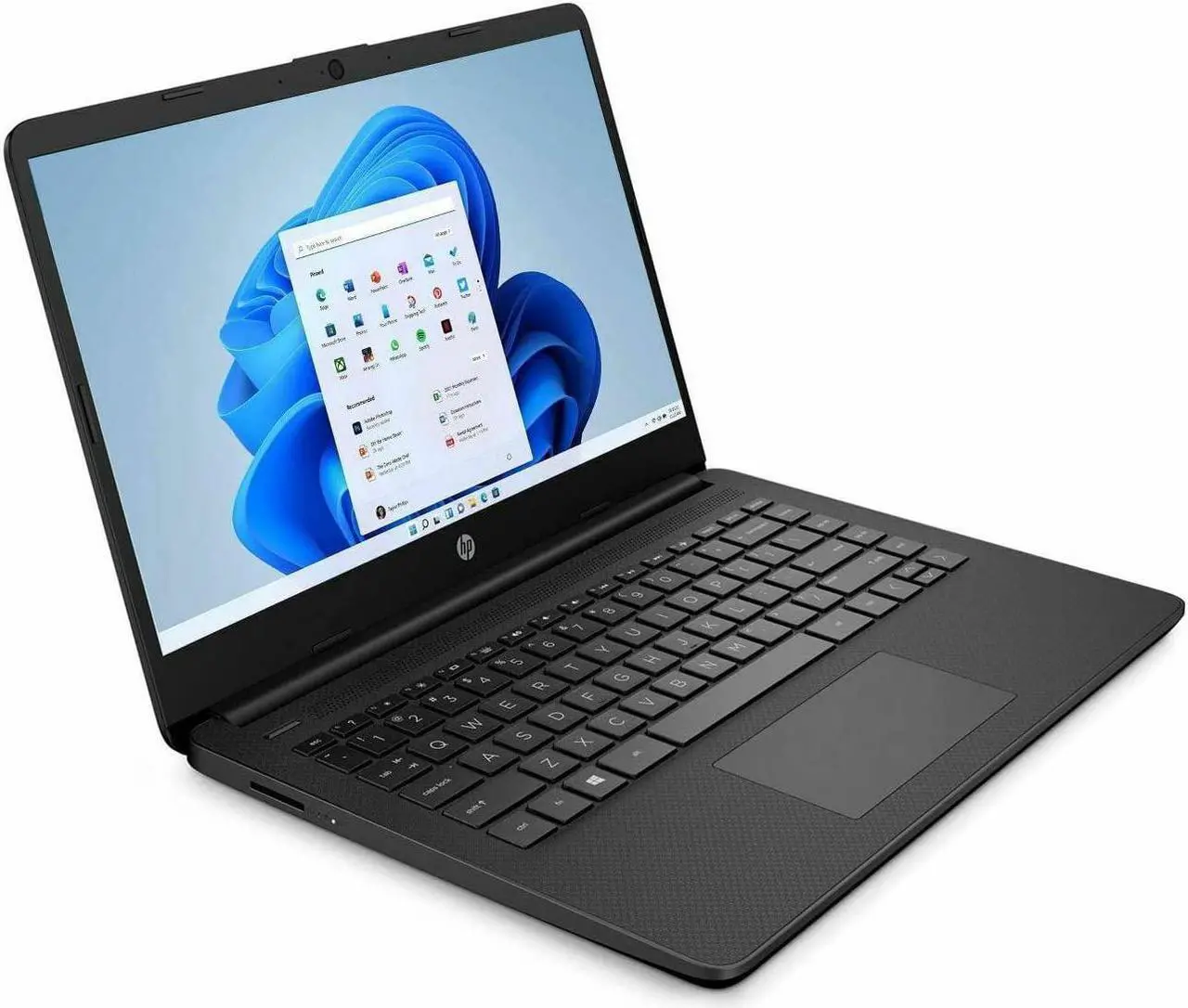Alt view image 2 of 7 - 2021 Newest HP Laptop 14-inch HD Display, AMD Athlon Gold 3150U, 4GB RAM, 128GB SSD, Thin & Portable, Webcam, HDMI, Wi-Fi, Bluetooth, Windows 10 S Mode 1 Year of Office 365