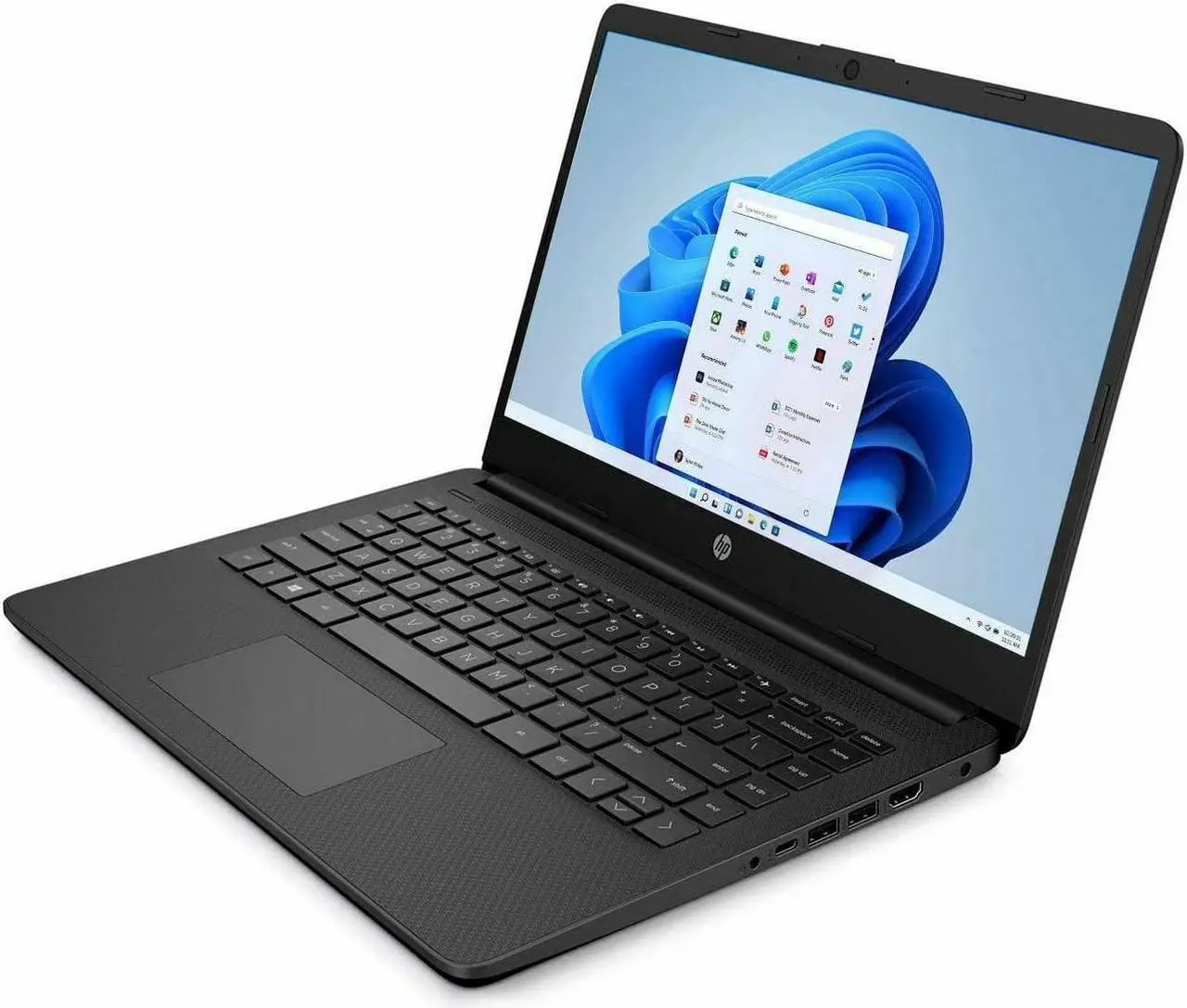 Alt view image 3 of 7 - 2021 Newest HP Laptop 14-inch HD Display, AMD Athlon Gold 3150U, 4GB RAM, 128GB SSD, Thin & Portable, Webcam, HDMI, Wi-Fi, Bluetooth, Windows 10 S Mode 1 Year of Office 365