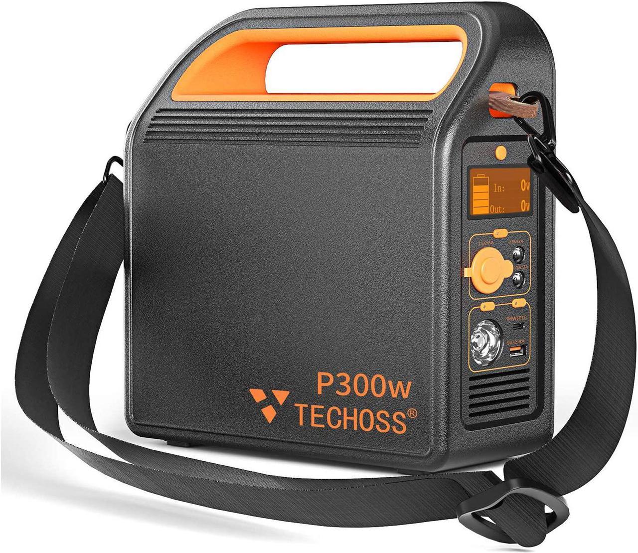 TECHOSS P300W 288WH/300W PORTABLE POWER STATION