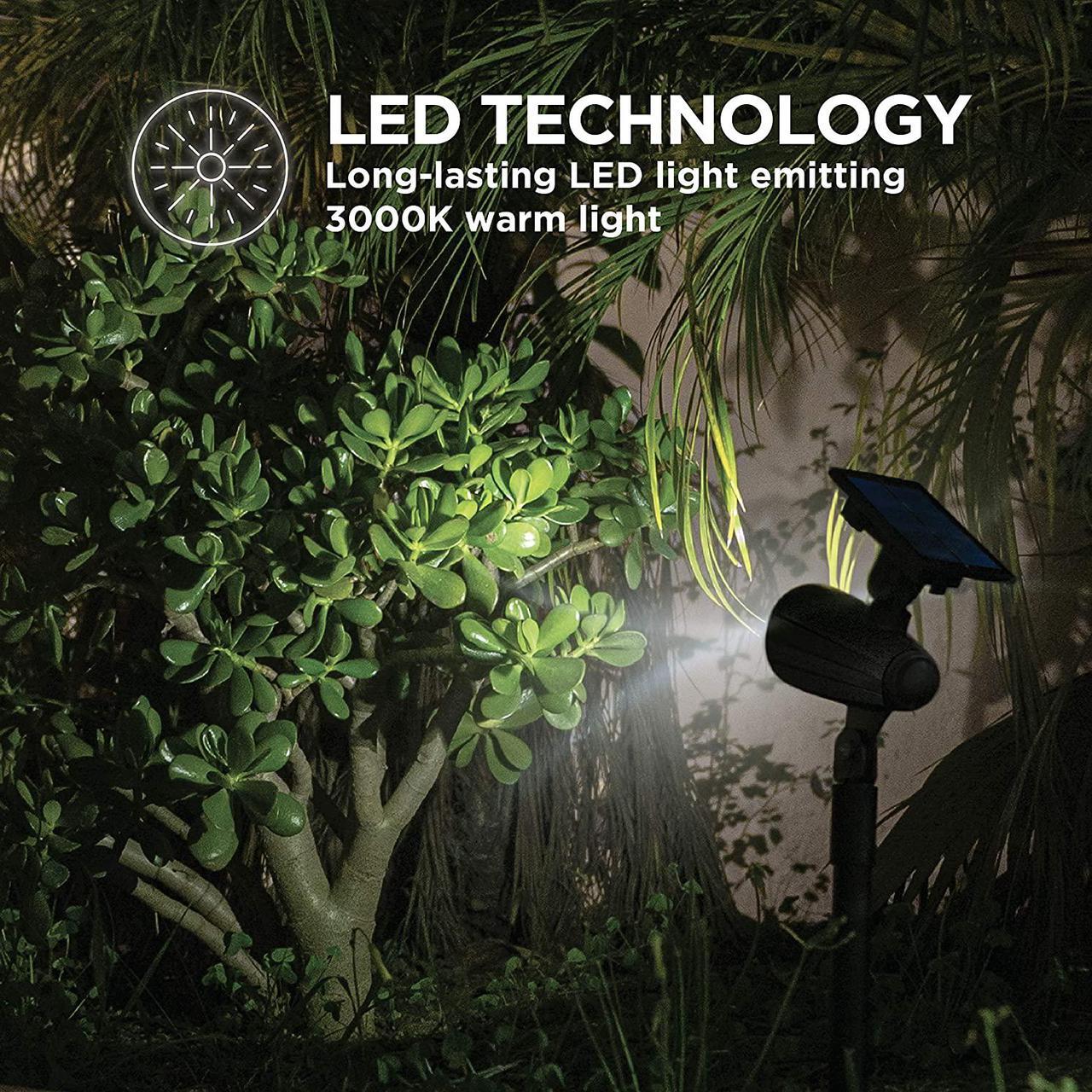 Alt view image 15 of 18 - Home Zone Security Solar Path Lights - Outdoor Decorative Pathway Light and Spotlight Variety Pack, 8-Pack