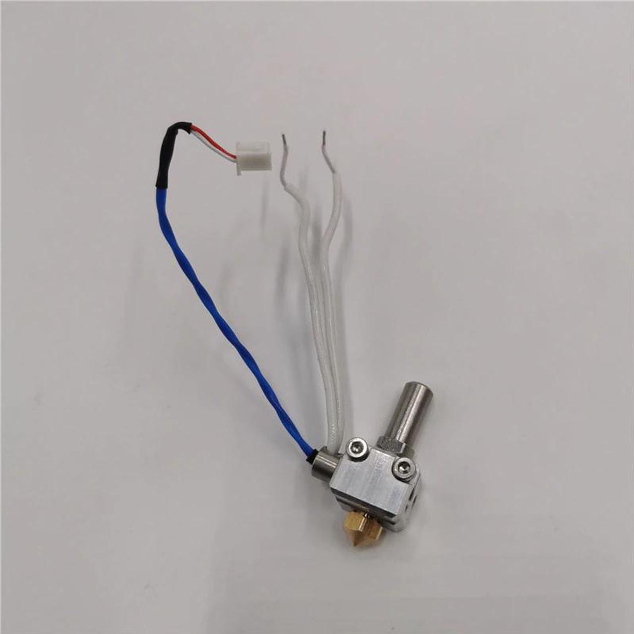 Alt view image 2 of 3 - Funssor Flashforge Creator Pro 2 3D printer Hotend kit 1.75mm thermocouple heater 0.4mm nozzle