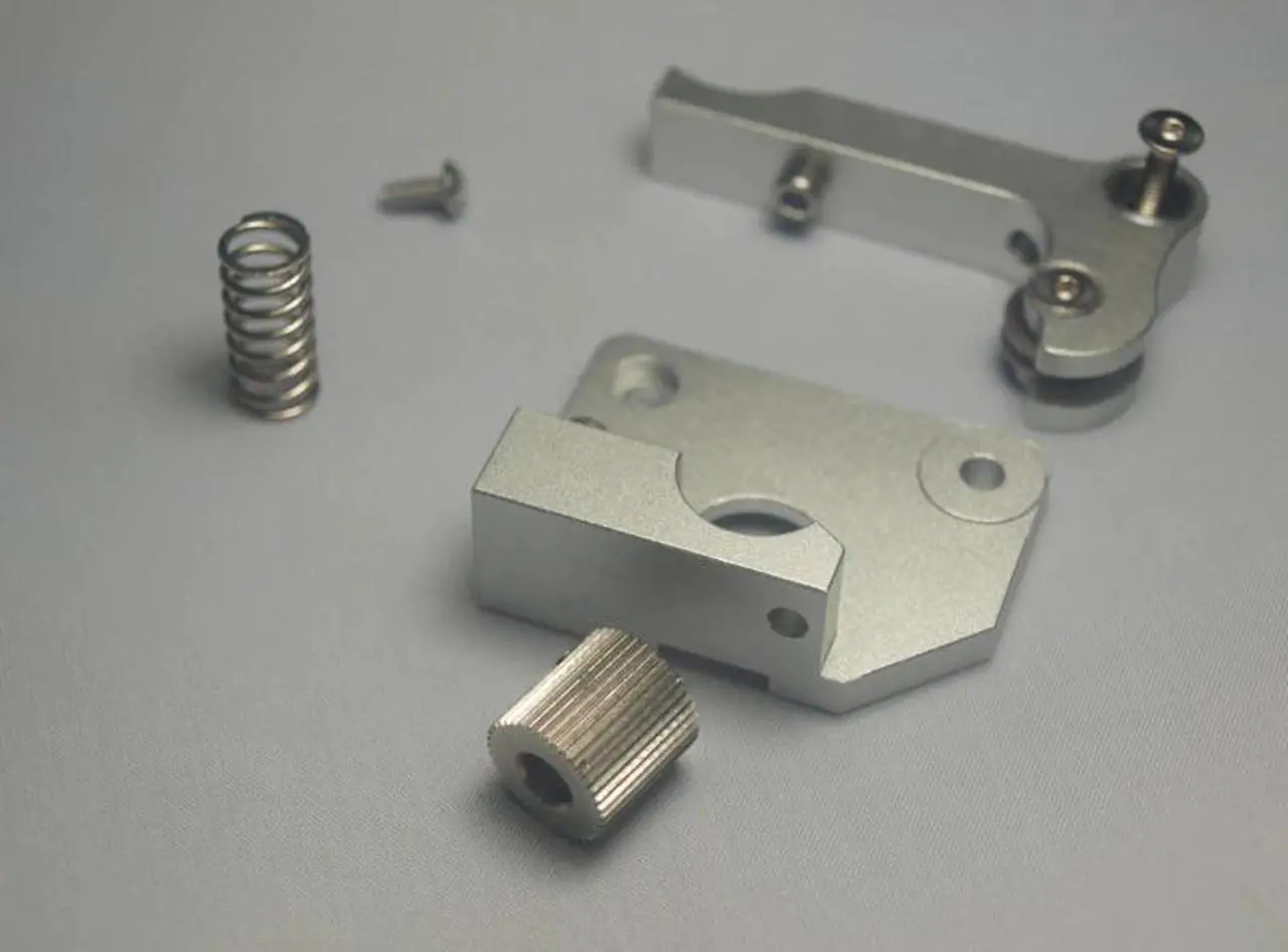 Alt view image 2 of 3 - Wanhao/flashforge 3D Printer parts left hand aluminum metal MK9 Extruder Upgrading pack