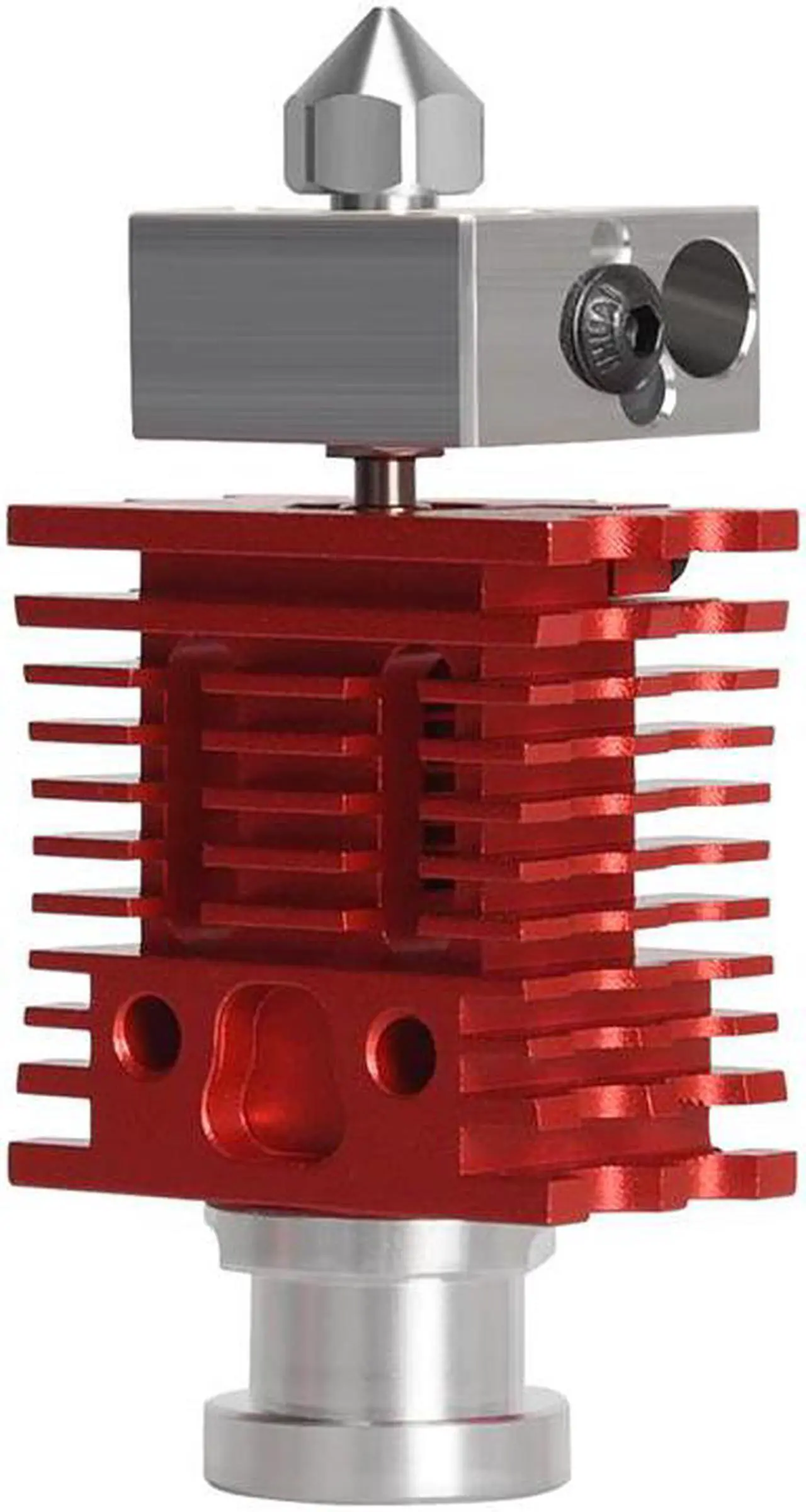Alt view image 3 of 3 - Red Lizard Q1 Hotend Radiator Ultra Precision 3D Printer Parts Compatible V6 Hotend CR10 Ender 3 Hotend Extruder Kit