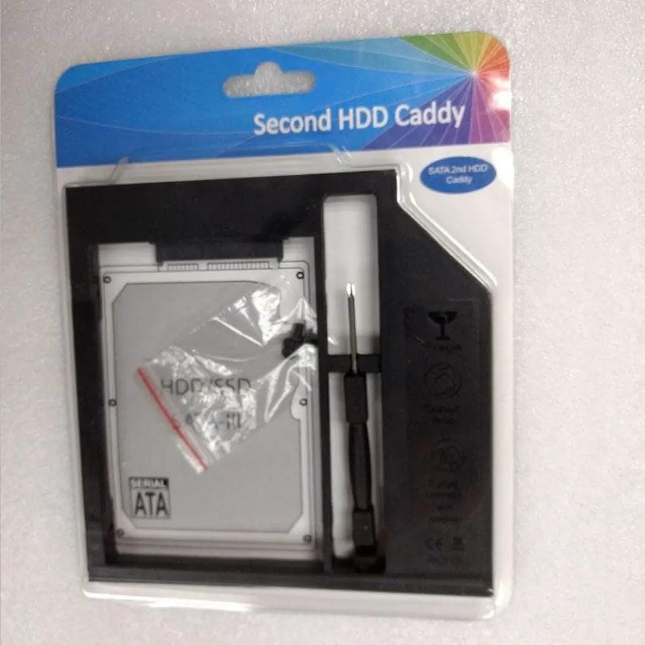 Alt view image 2 of 7 - 9.5MM Universal Second HDD Caddy SATA 3.0