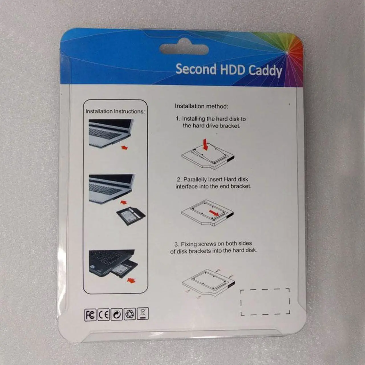 Alt view image 3 of 7 - 9.5MM Universal Second HDD Caddy SATA 3.0