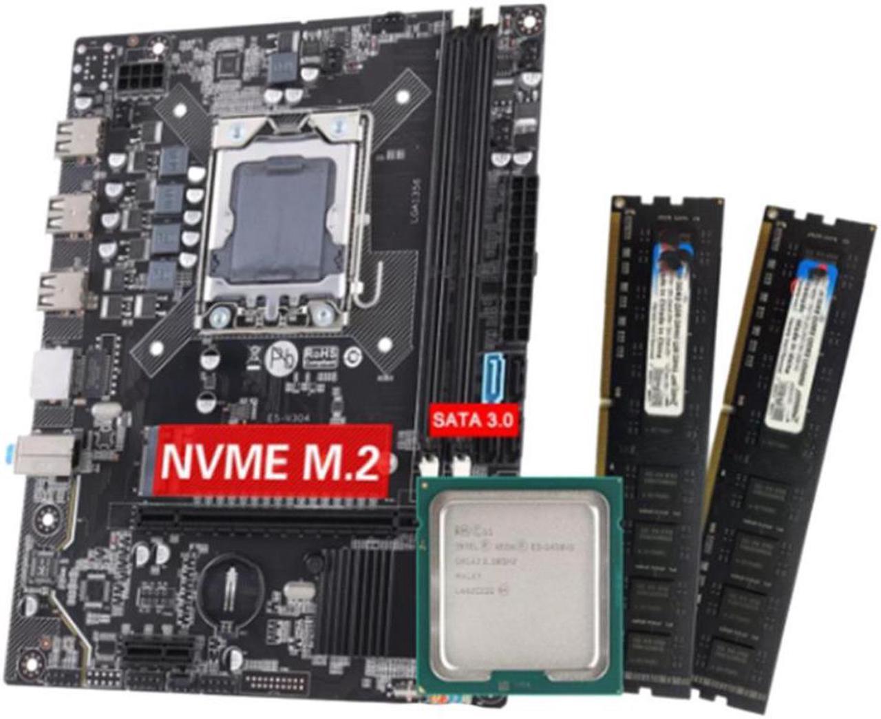 X79 LGA 1356 Motherboard Set Combo + E5 2420 V2 Cpu +8GB DDR3 Memory Ram 1333Mhz ECC REG PC3 Kit