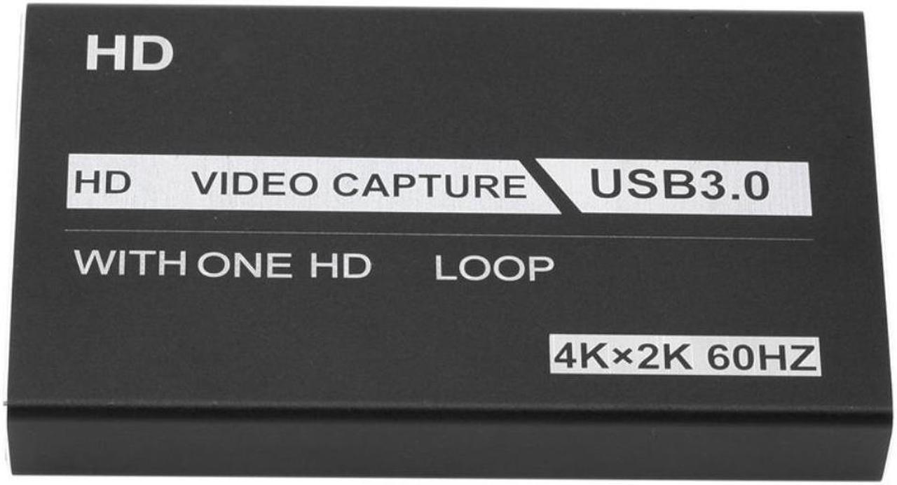 4K USB3.0 HDMI-compatible Video Capture Card 1080p 60Hz 60FPS Capture Card Screen Dongle Game Live for Linux Mac OS Windows PS4