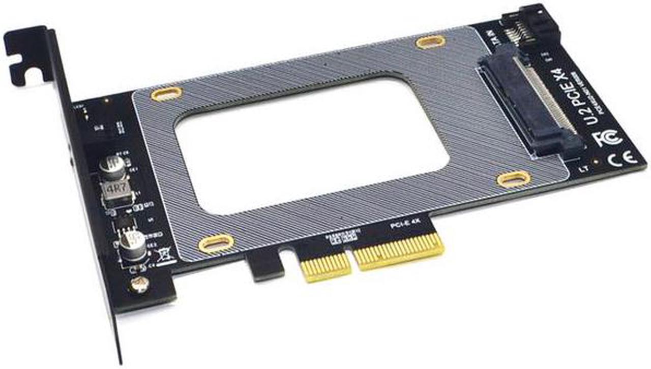 PCIE Riser PCI Express 3.0 X4 to U.2 SFF-8639 Adapter PCIe U2 SSD to PCI-E Expansion Card PCI Express x4 to 2.5" SATA Riser Card