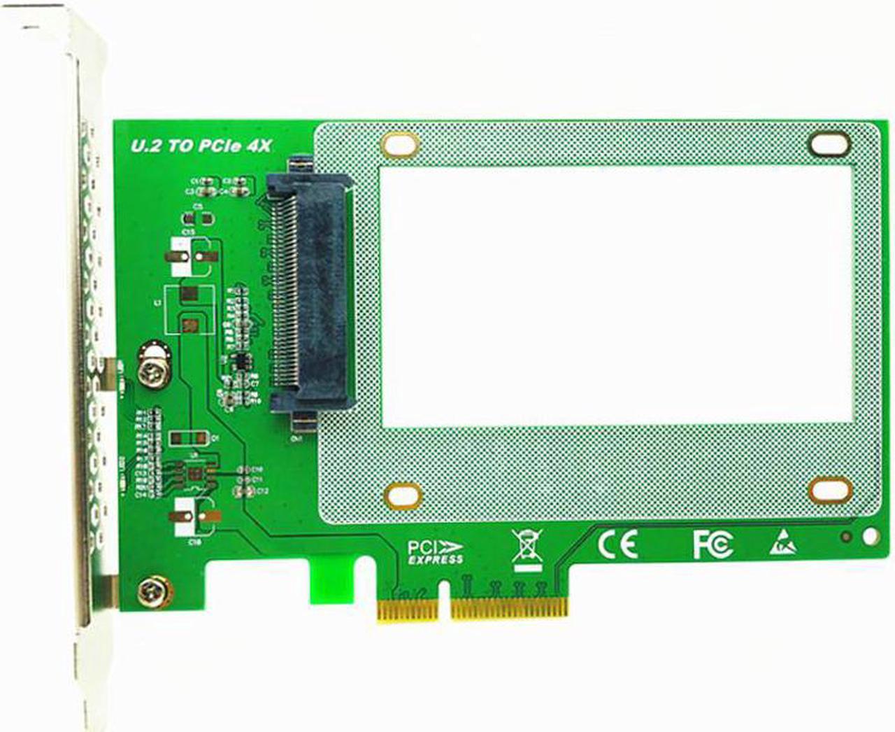 PCIE Riser U.2 To PCI Express3.0 X4 Adapter Interface Gen3 Transfer Card X99 Hard Drive Computer Components Expansion For Server