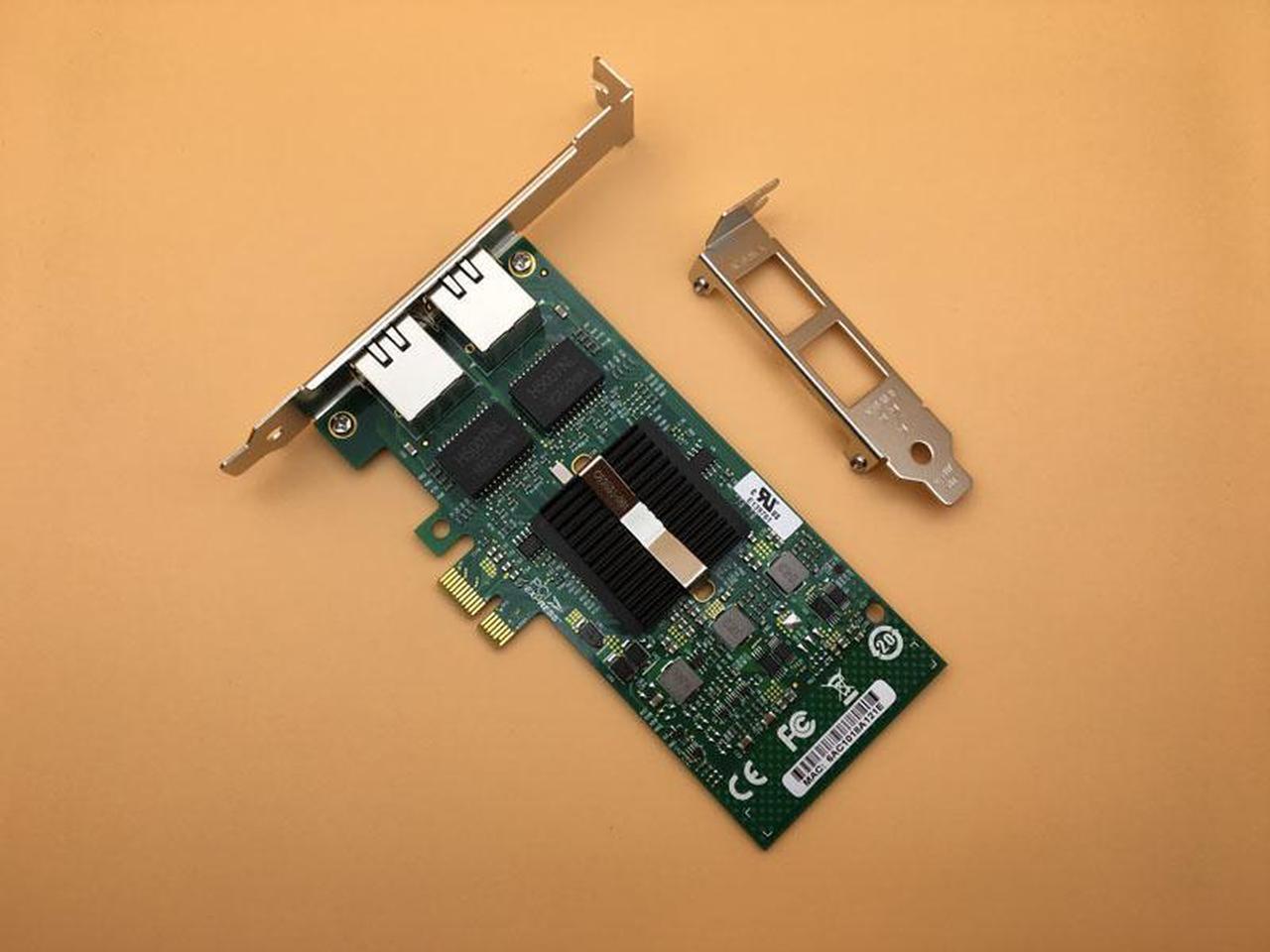 Dual Port 1Gbps 82576EB Chipset PCI-E X4 Gigabit Server Adapter NIC Network Card