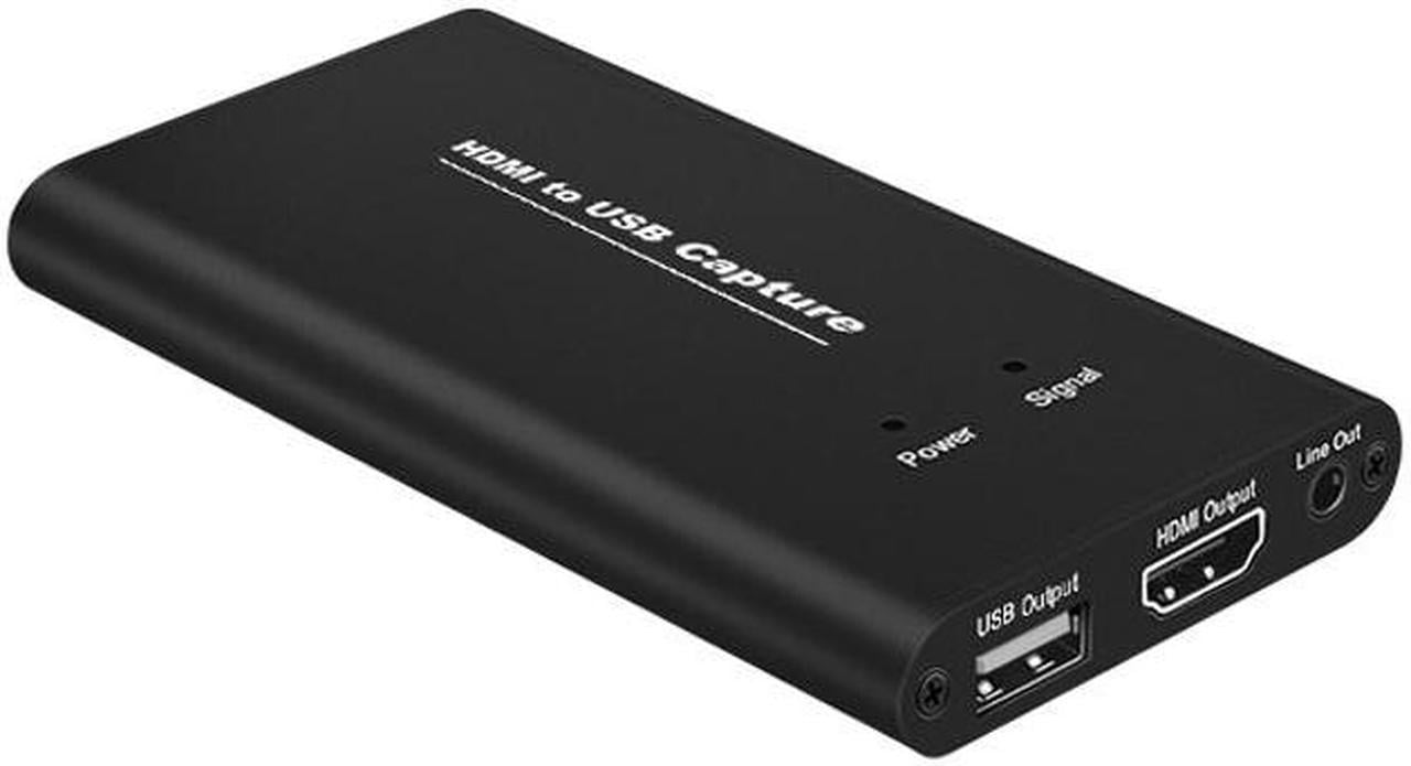 Video HDMI Capture Card Video Capture Card Live Streaming HDMI to USB Video Capture Device 4K 1080P HD for PC PS4 Game Capturing